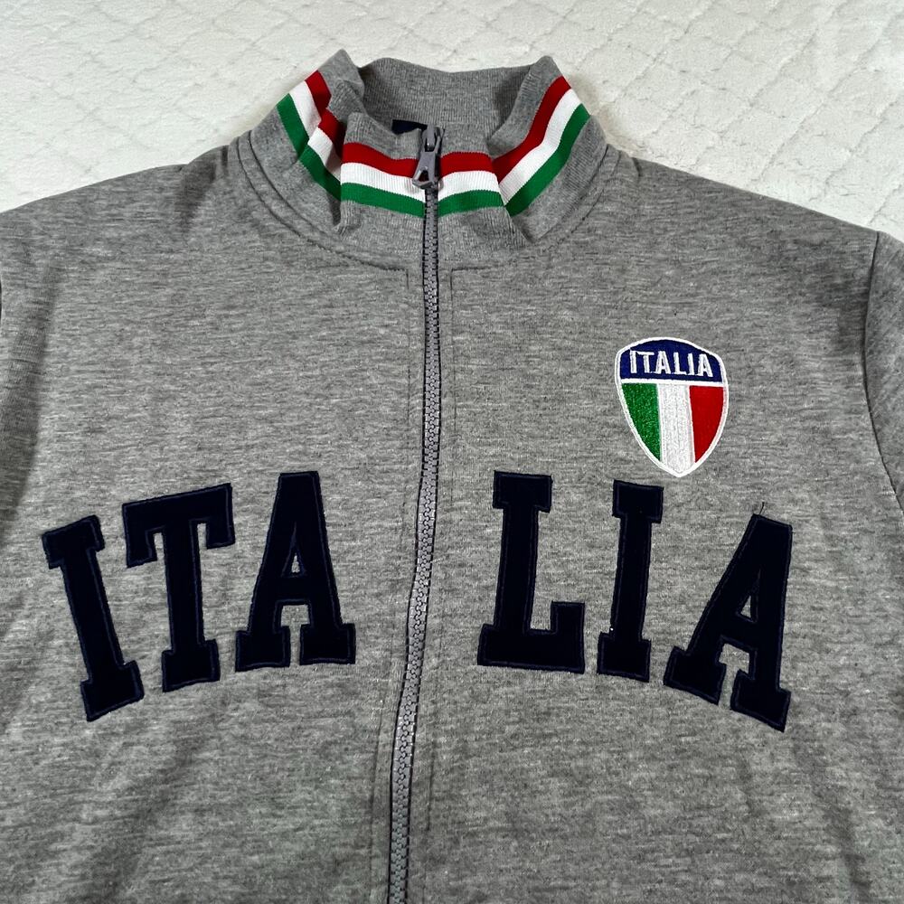 Italia vintage big logo italy track jacket - excellent condition- size medium